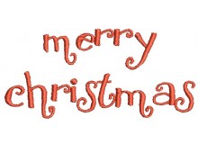 Stickdatei - Weihnachten Merry Christmas